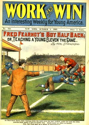 cover of an issue of Work and Win